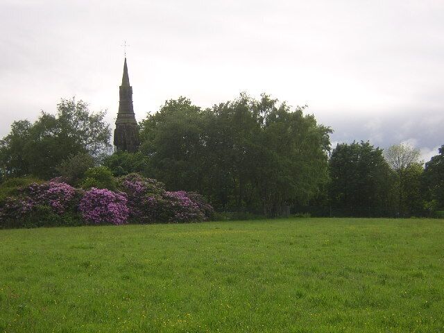 Earl of Ellesmere's memorial monument. Standing behind houses on Leigh Road, Worsley, this monument to Francis Egerton, 1st Earl of Ellesmere used to be much taller - the central tower was removed, and the top placed on the base.