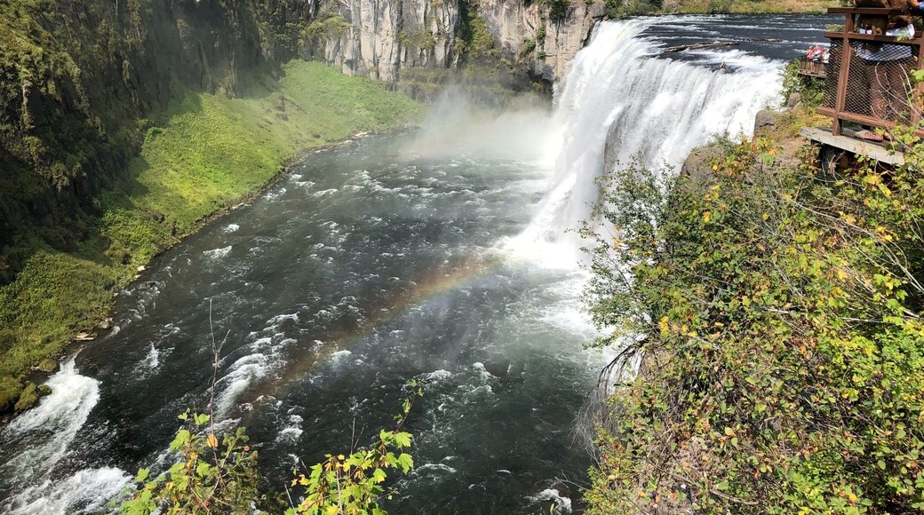 Rainbow in the falls