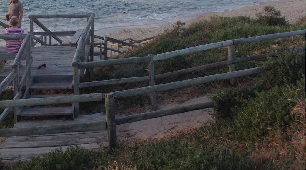 A beach in Rockingham