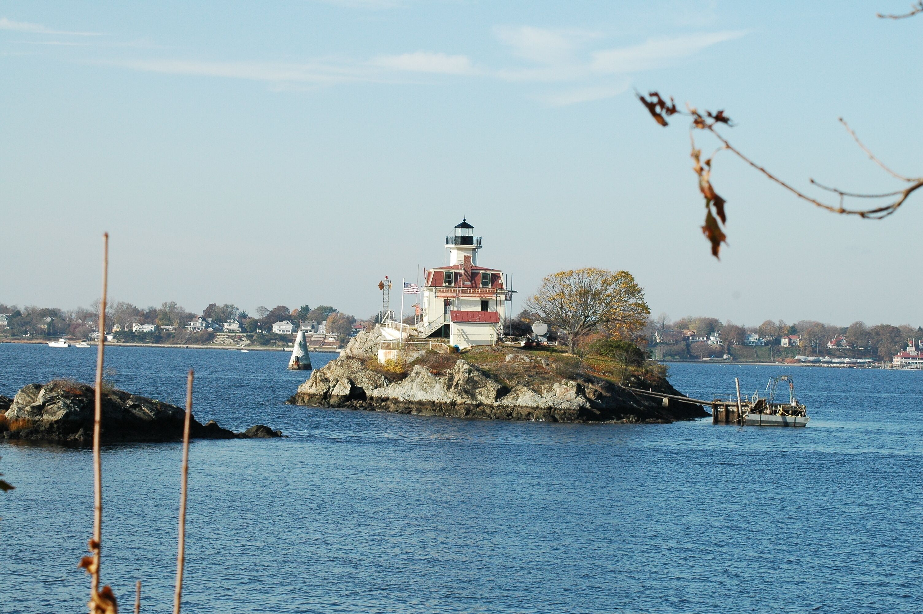 Pomham Rocks Lighthouse