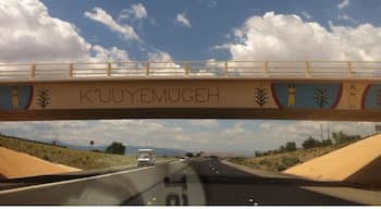 Cool over pass just north of Santa Fe nm