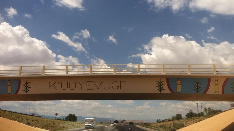 Cool over pass just north of Santa Fe nm