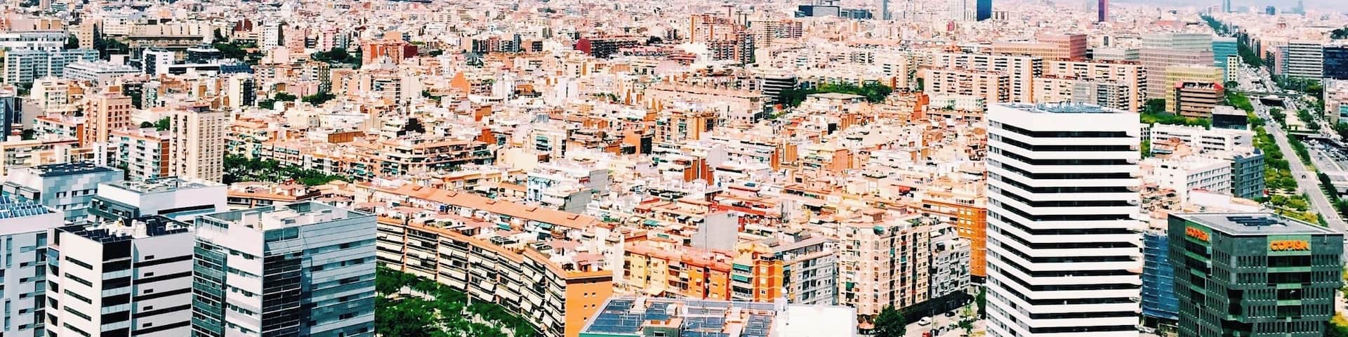 One of my best memories from our last day in Barcelona was swimming on the rooftop with this amazing view.