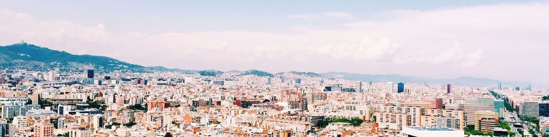 One of my best memories from our last day in Barcelona was swimming on the rooftop with this amazing view.