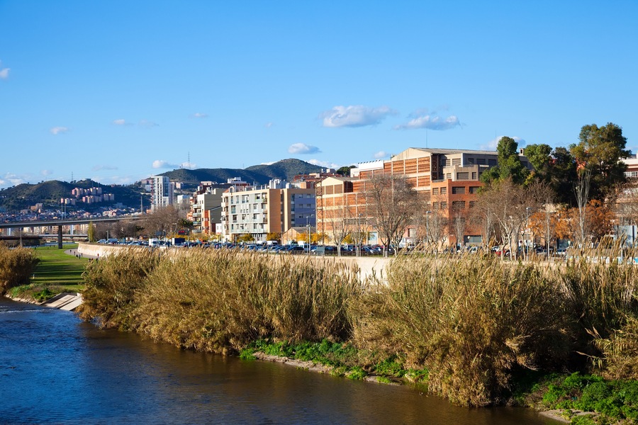 View of Santa Coloma de Gramenet. Barcelona, Spain; Shutterstock ID 139198832; Purchase Order: -