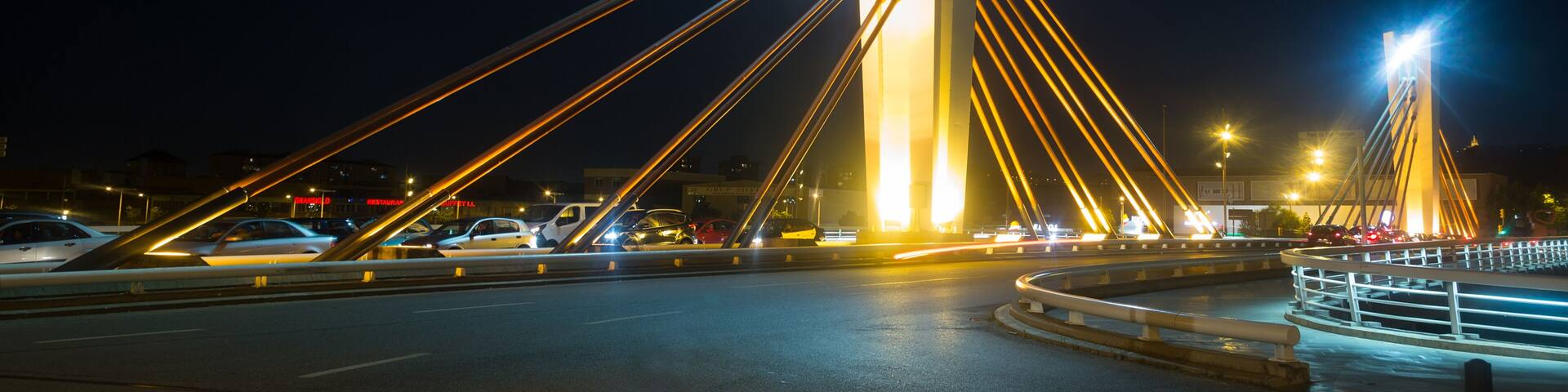 Bridge of Can Peixauet in Santa Coloma de Gramenet
