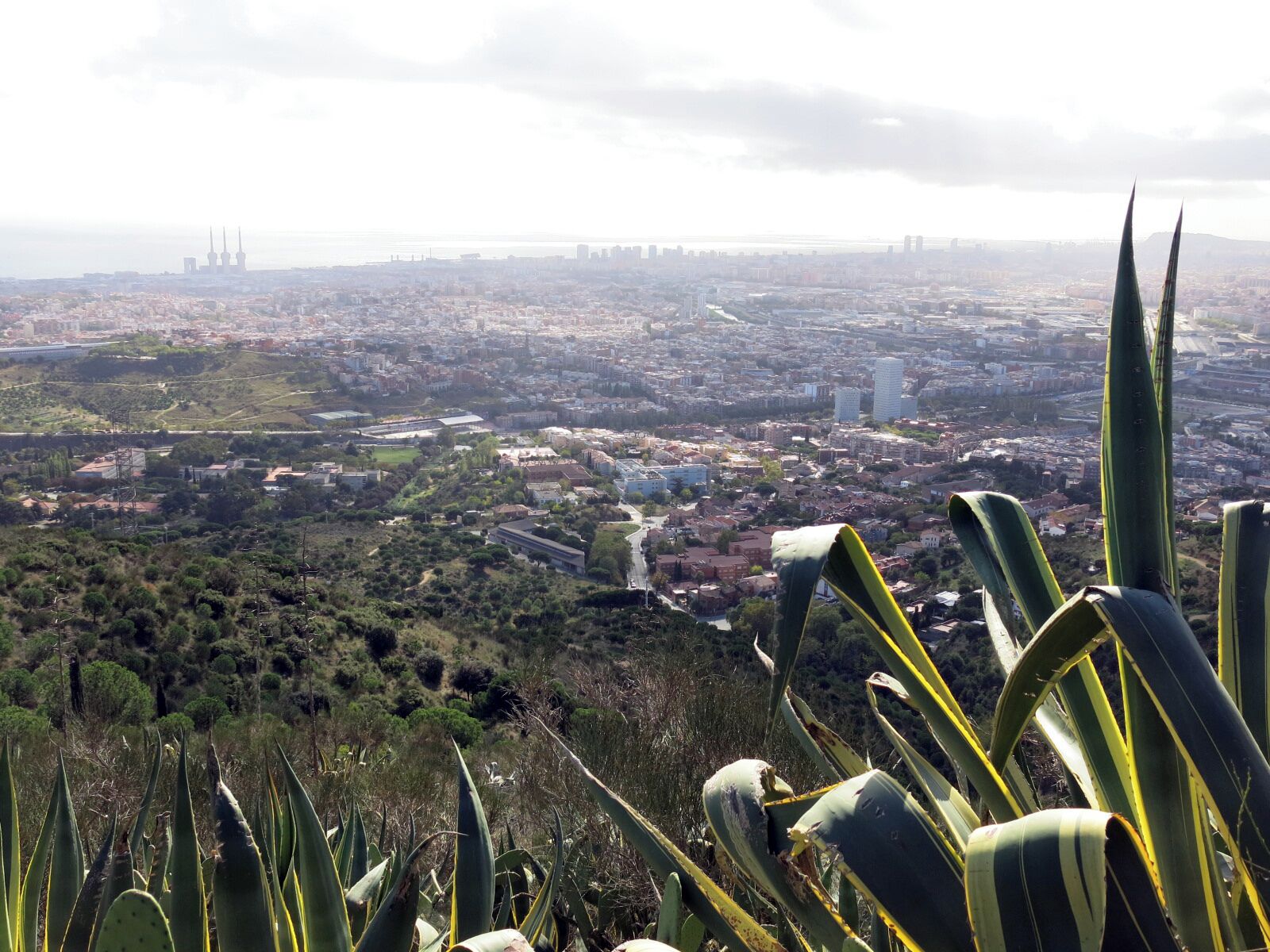 El Barcelonès Nord, des del puig Castellar