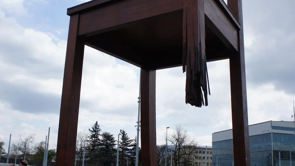 Large chair in Geneva Stayed in Geneva for 4 nights if we didn't travel out of Geneva for two of them days I would have been bored. Quick visit is all you need.