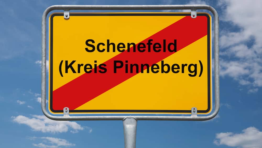Ortstafel Schenefeld (Kreis Pinneberg)