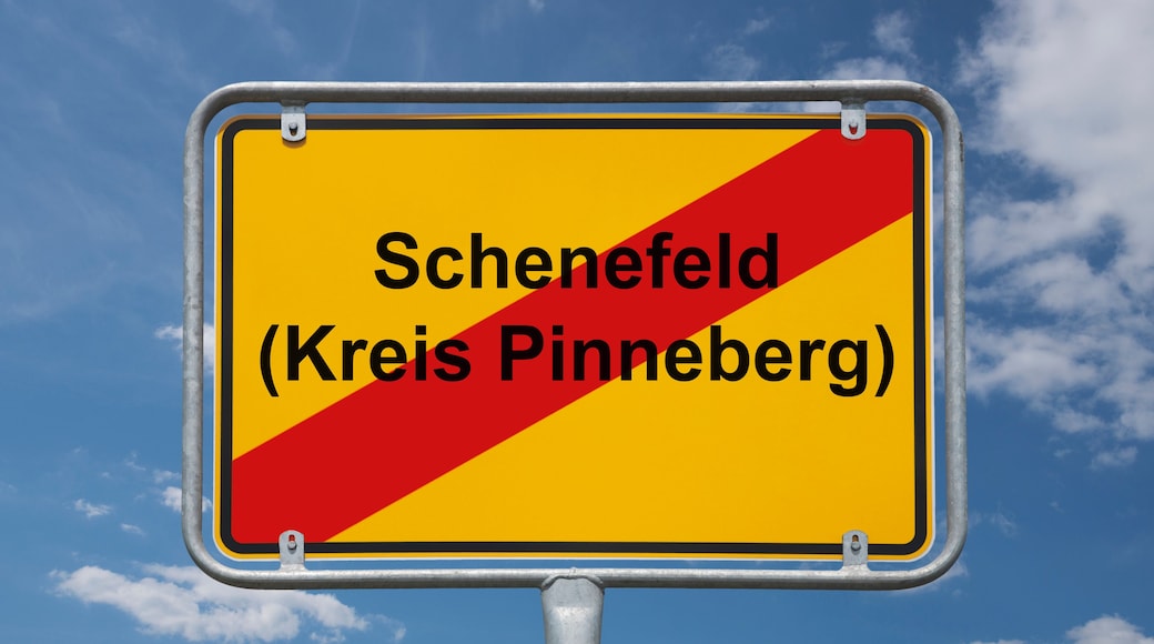 Ortstafel Schenefeld (Kreis Pinneberg)
