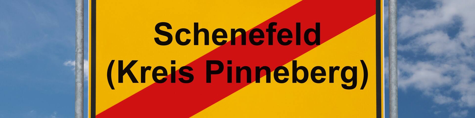 Ortstafel Schenefeld (Kreis Pinneberg)