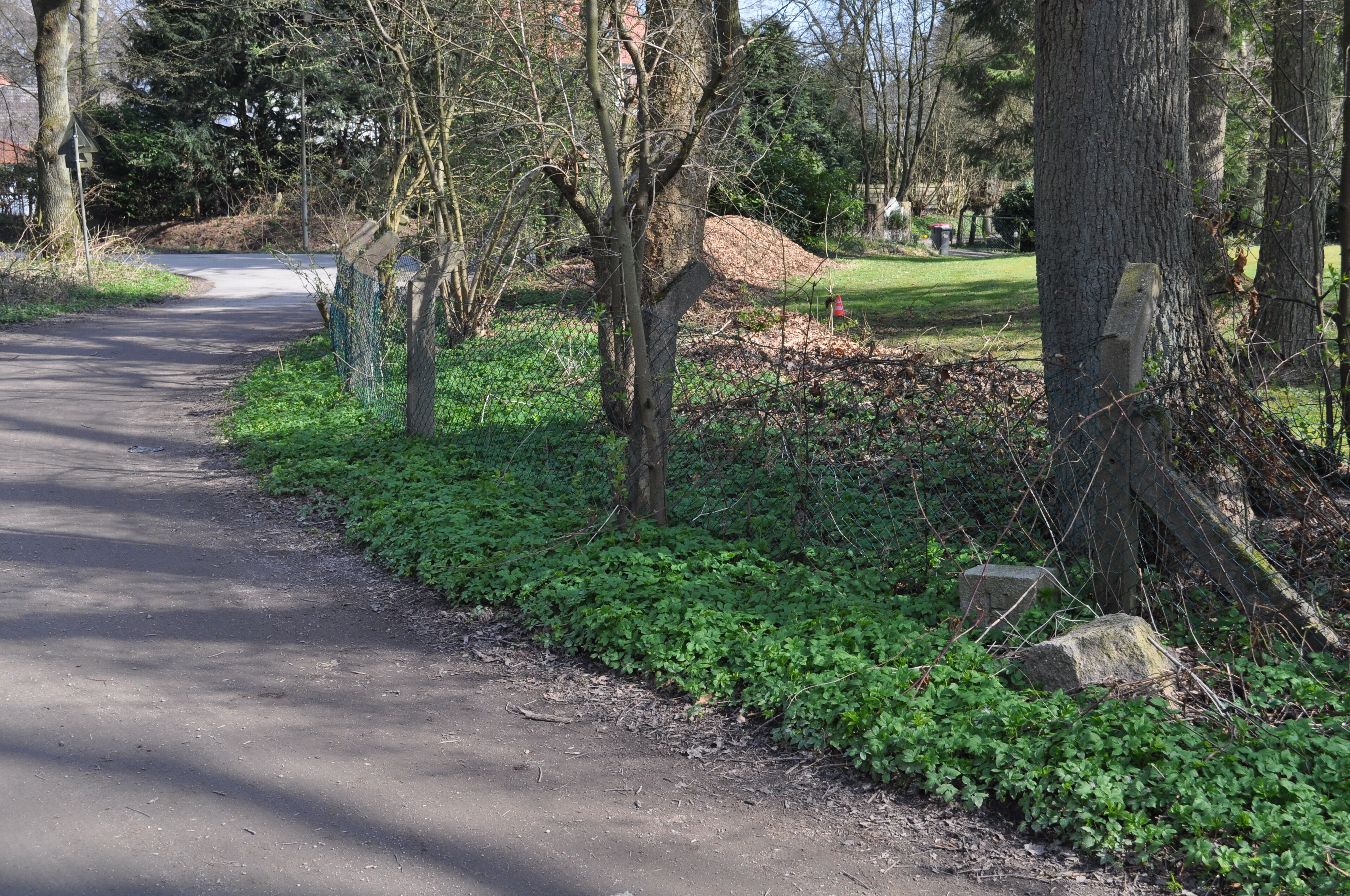Grenzstein Heinrich-von-Ohlendorff-Straße 99 in Hamburg-Volksdorf