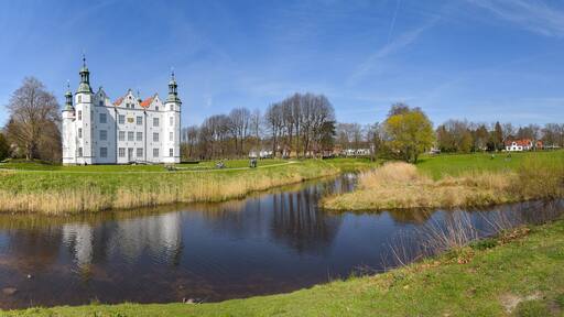 Panorama Schloss Ahrensburg aus dem 16. Jahrhundert