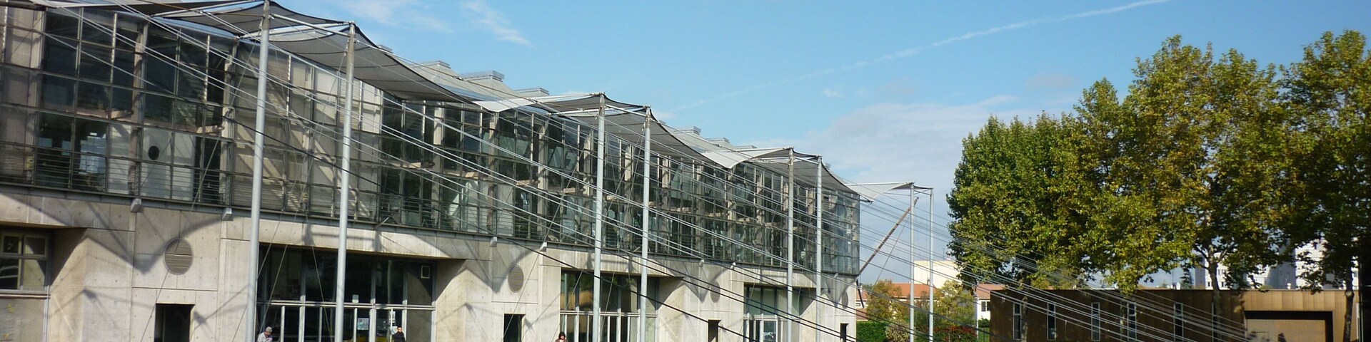 Facade arrière de l'école d'architecture, 10/2009