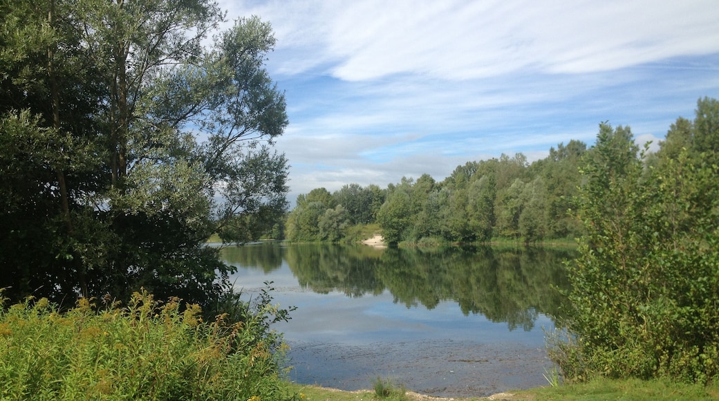 Vue du Lac des Eaux Bleues (côté chemin des Vernes).