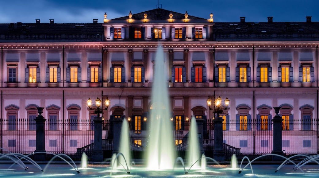 Monza, notturno Villa Reale