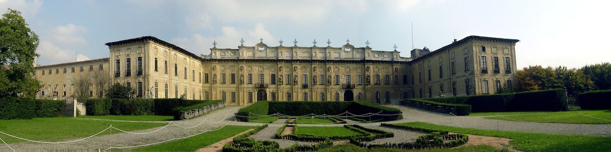 Villa Arconati in Castellazzo di Bollate (Milan province) - Italy - West front and side blocks