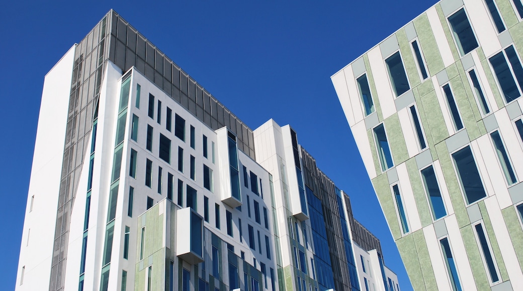 Modern architecture building in Assago, Milan, Italy; Shutterstock ID 33769948