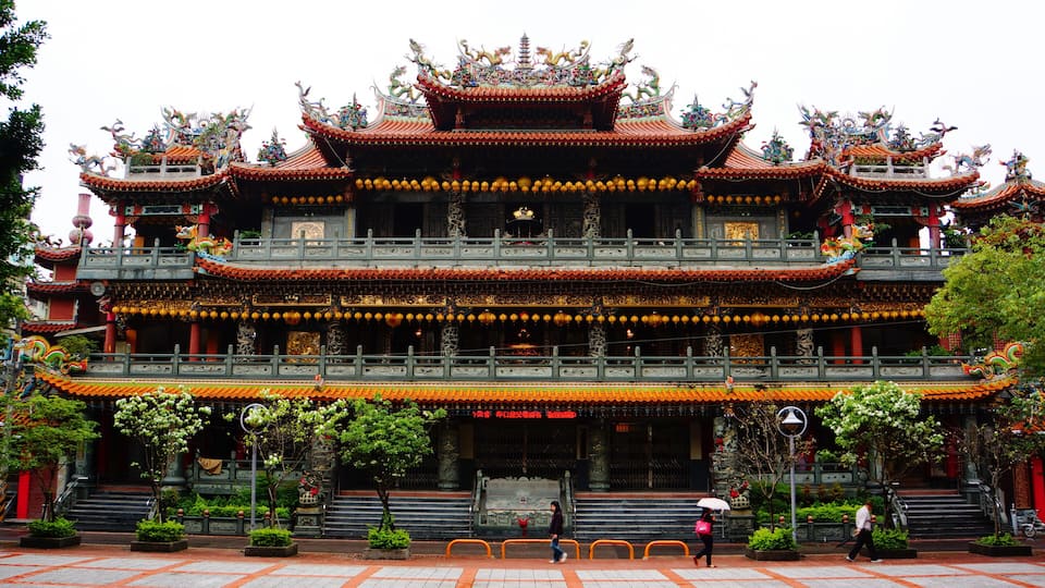 江子翠保安宮潮和宮 Jiangzicui Baoan and Chaohe Temples