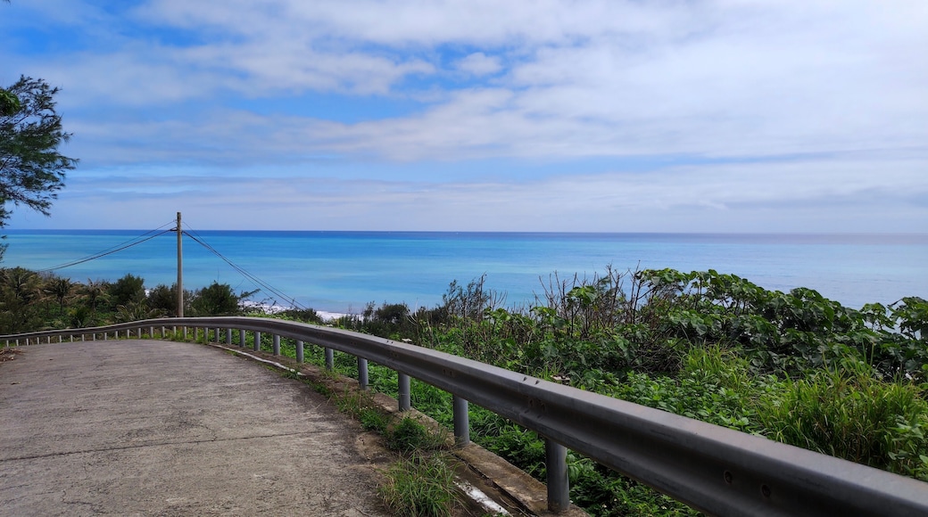 Nantian Observation Deck, Taitung, enjoy the beautiful coastline of Taitung