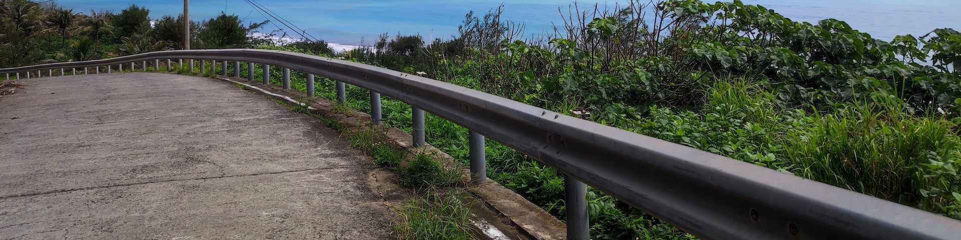 Nantian Observation Deck, Taitung, enjoy the beautiful coastline of Taitung