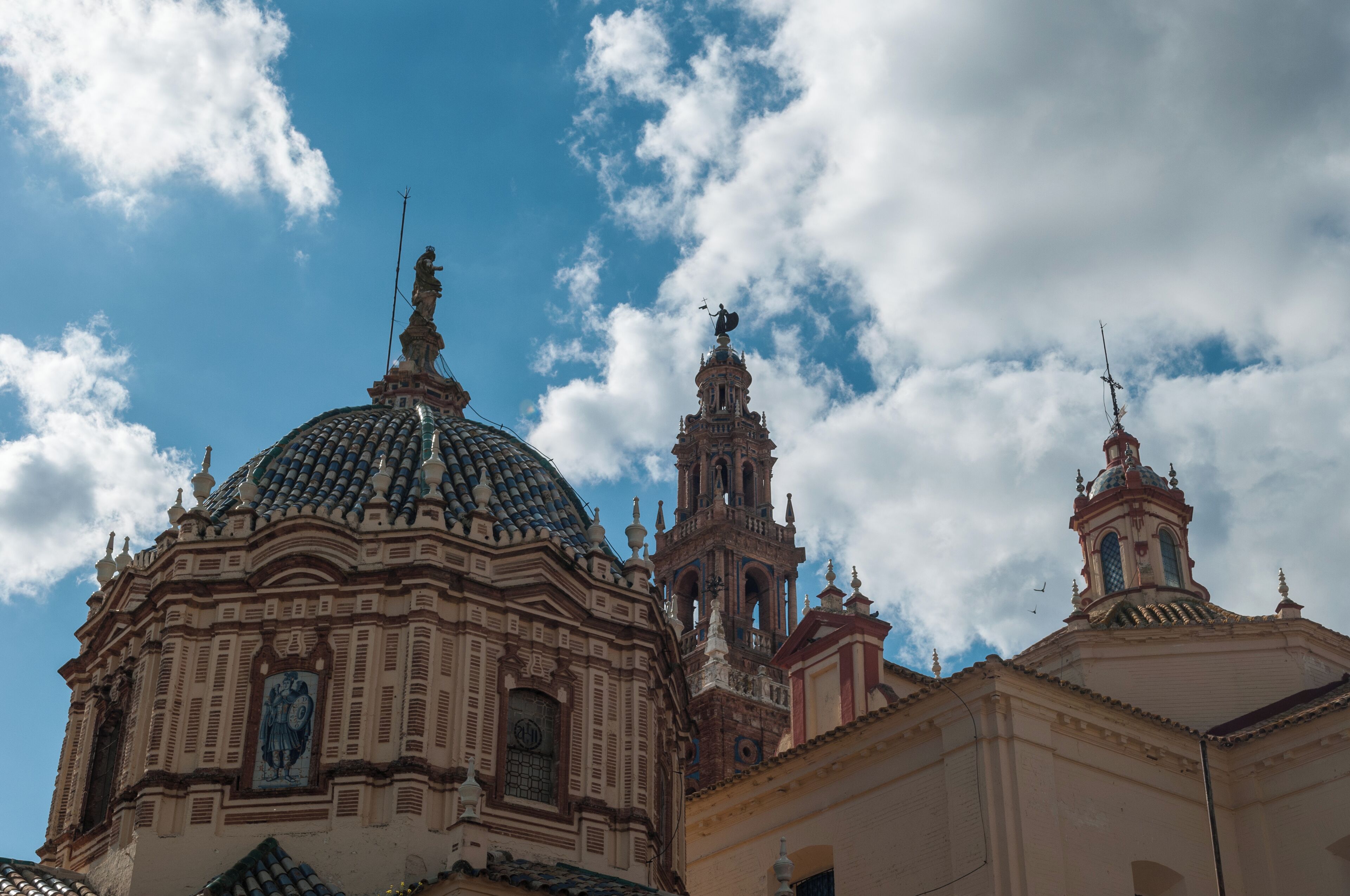 Carmona is a town of south-western Spain, in the province of Seville; 33 km north-east of Seville. Carmona is built on a ridge overlooking the central plain of Andalusia, to the north is the Sierra Morena, with the of peak of San Cristobal to the south. The city is known for its thriving trade in wine, olive oil, grain and cattle. The city also holds an annual fair each April. Carmona, Spain. (2012, January 7). In Wikipedia, The Free Encyclopedia. Retrieved 22:28, April 14, 2012, from en.wikipedia.org/w/index.php?title=Carmona,_Spain&old...