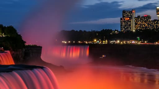 Niagara Falls lights