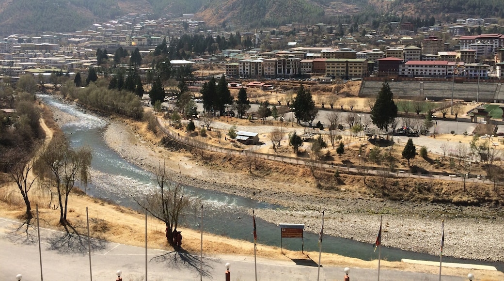 The picturesque capital of the Kingdom of Bhutan.