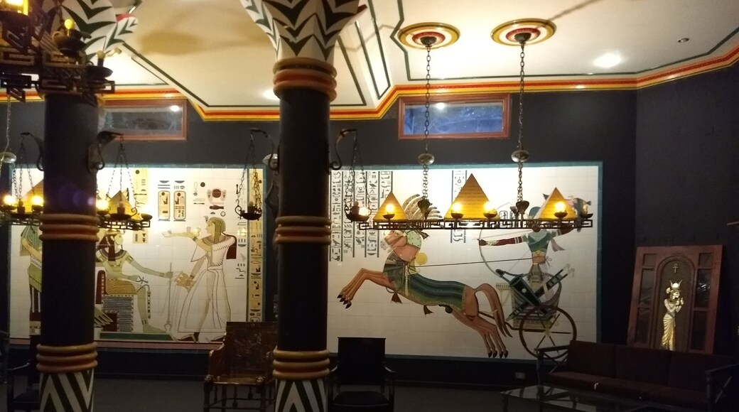 Ala egípcia do castelo.