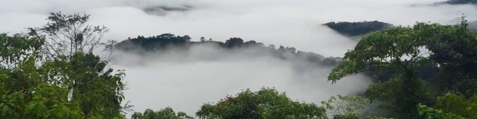 Vista aérea da Serra da Mantiqueira! A beautiful view!