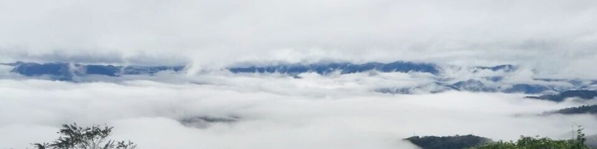 Vista aérea da Serra da Mantiqueira! A beautiful view!
