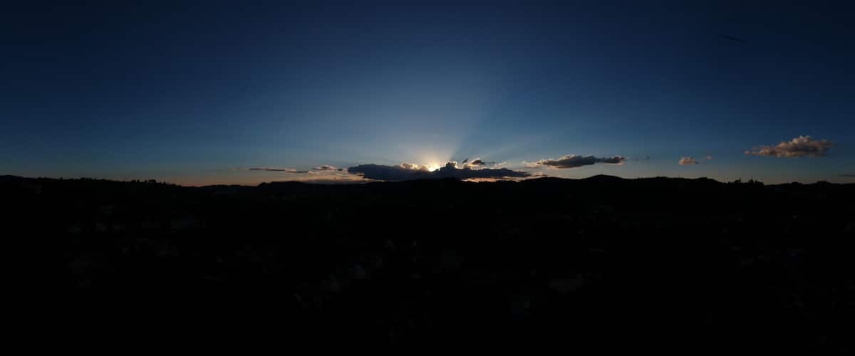 Sunset in Campos do Jordão.