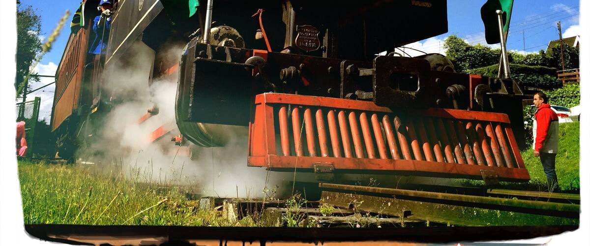 A Baronesa - locomotiva a vapor