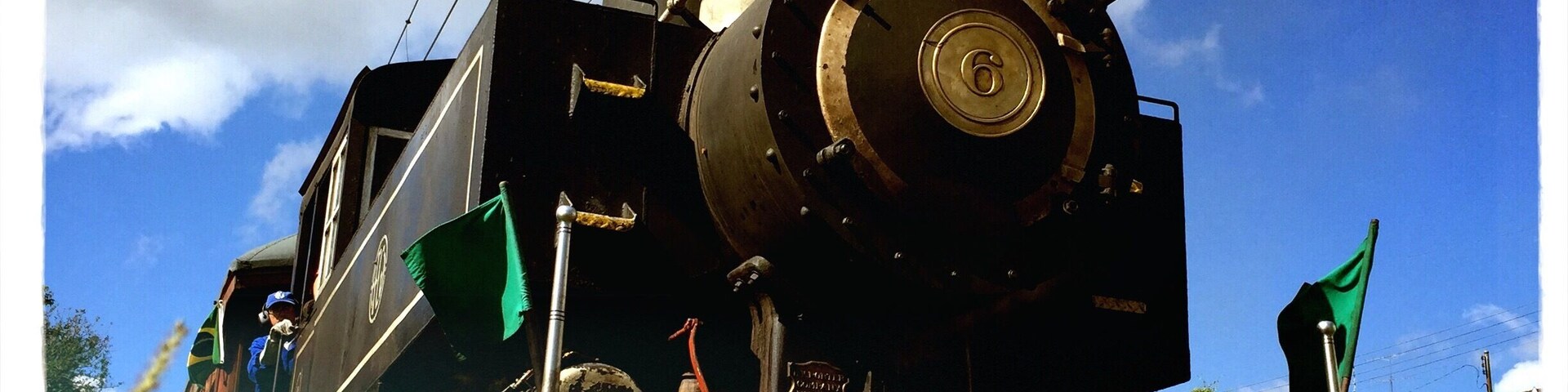 A Baronesa - locomotiva a vapor