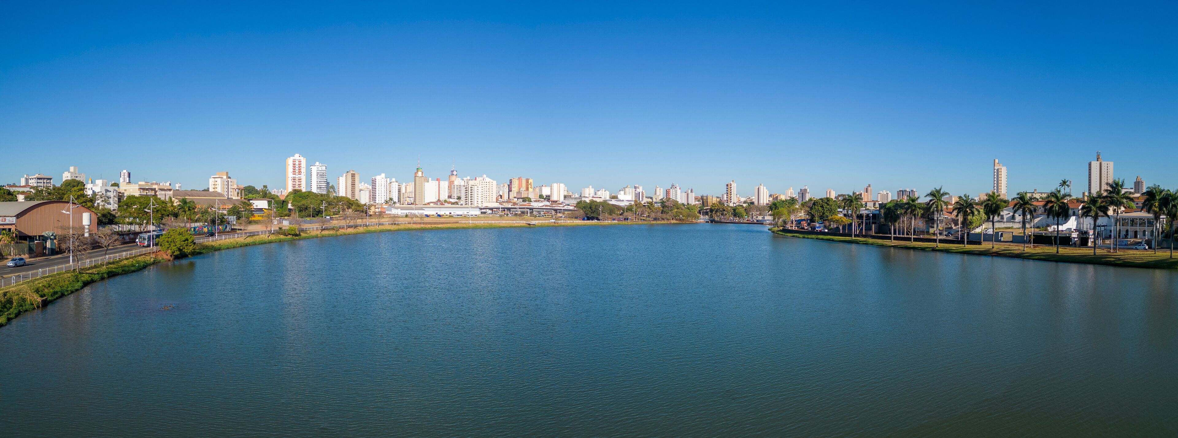 Dam of São José do Rio Preto, interior of Brazil