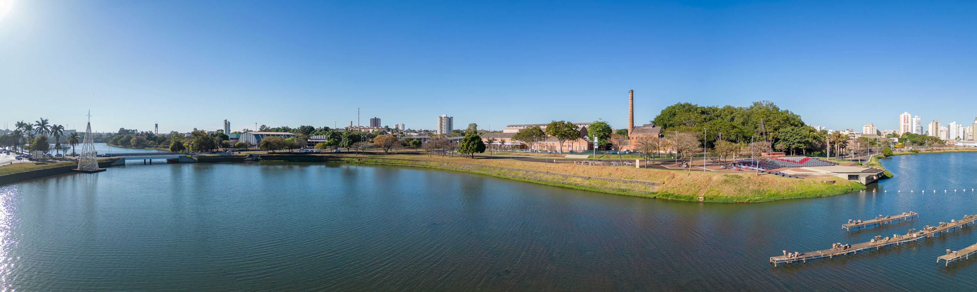 Dam of São José do Rio Preto, interior of Brazil