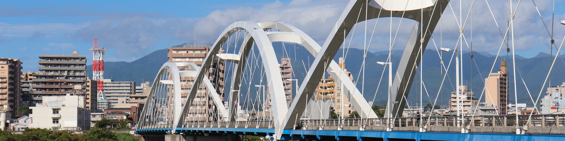 あゆみ橋(神奈川県厚木市・海老名市),ayumi bridge(kanagawa pref,japan)