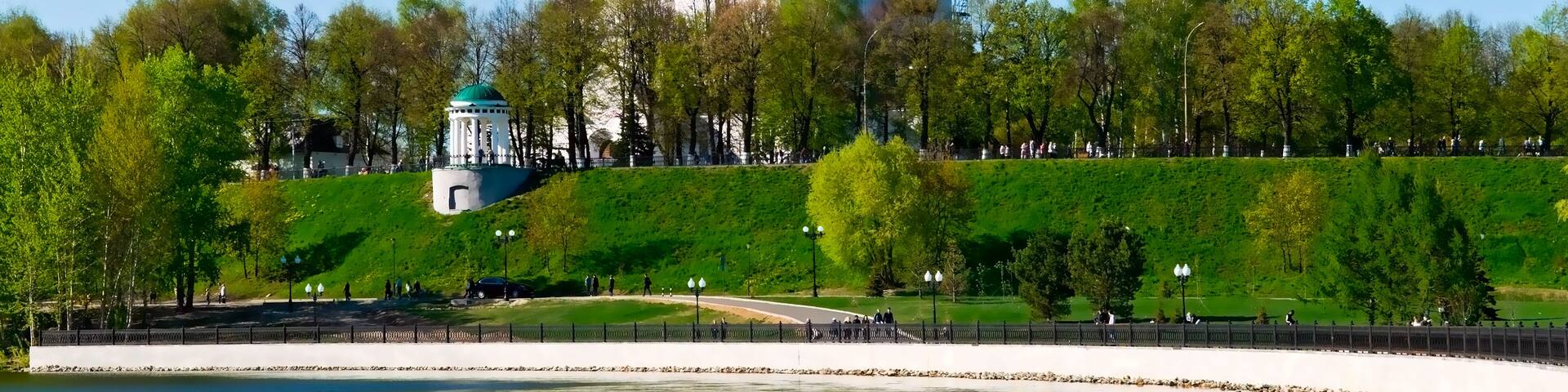 cathedral of Dormition in Yaroslavl, Russia