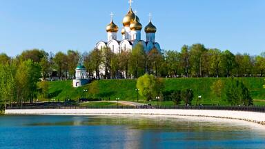 cathedral of Dormition in Yaroslavl, Russia