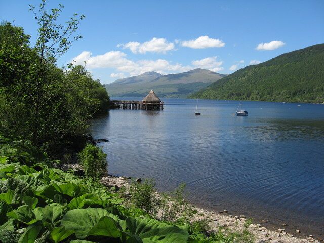 Crannog Centre, Loch Tay There are many ideas about why the Crannog was built out over the water rather than on dry land. I tend to favour the one about taking all people and livestock into the building and somehow cutting the link to land. I suppose you could then defend against wild animals or wild people!