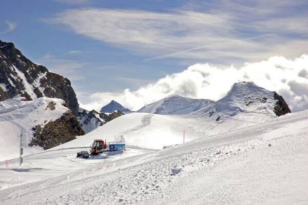 On top of Kitzsteinhorn.
#snow.