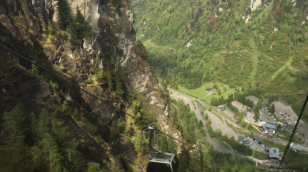 When the sun hits the valley under the glacier it could not look more lush 😍 #green #austria #greenphotosweepstakes