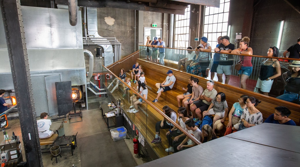 Kingston featuring interior views as well as a large group of people