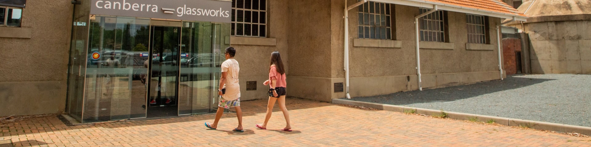 Kingston which includes street scenes and signage as well as a couple