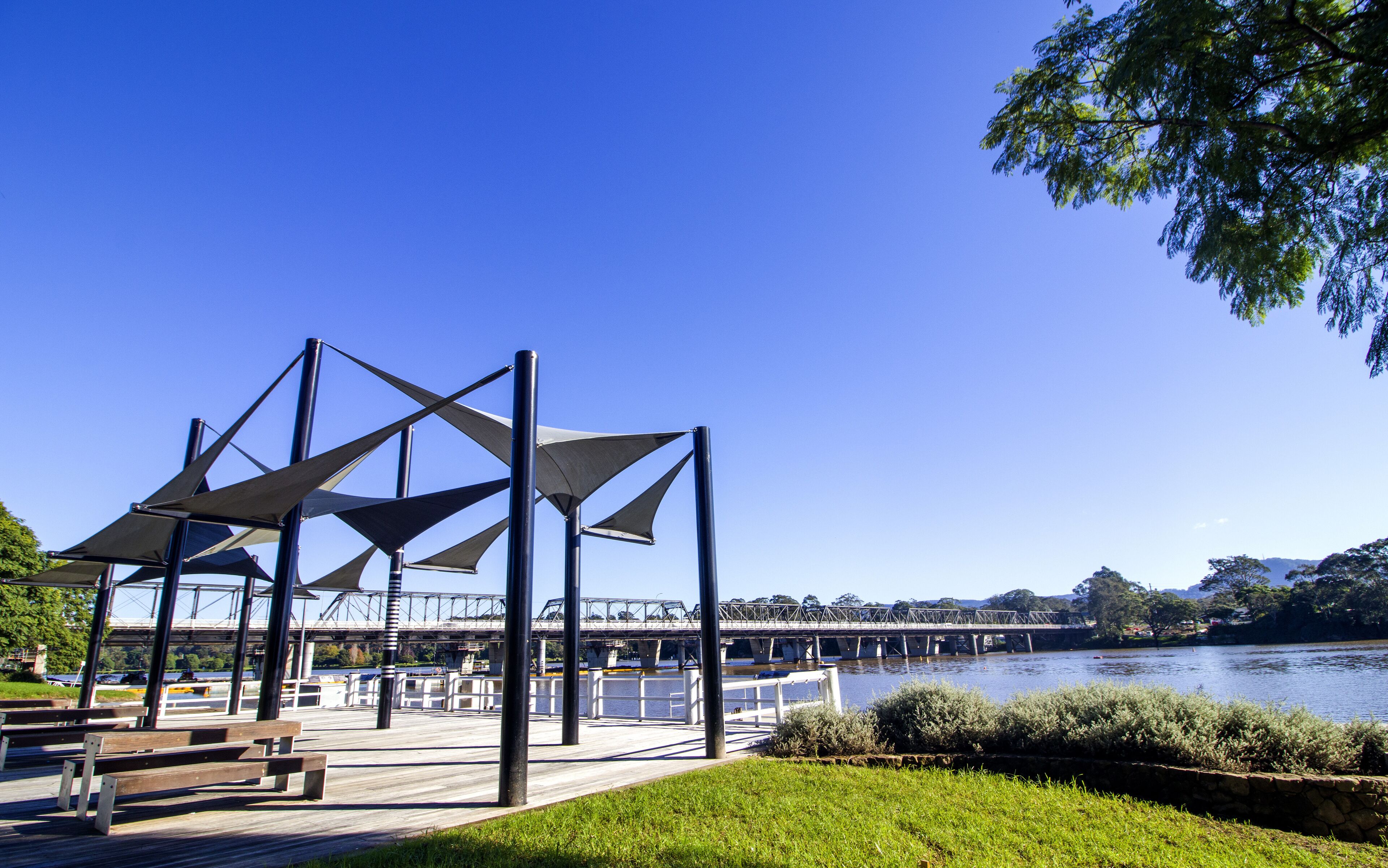 Shoalhaven river in Nowra at South Coast New South Wales Australia Nature photograph