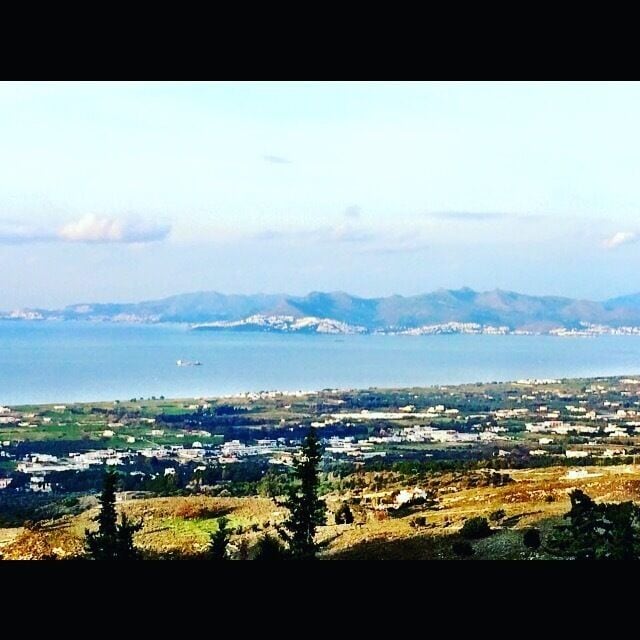 Bodrum side view from Kos island Greece