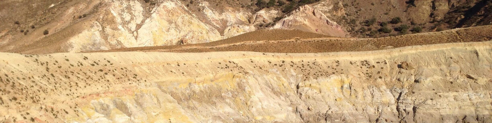 In nisyros you can actually visit the volcano and walk inside . You can smell and sea the air coming out !! Nisyros , Greece