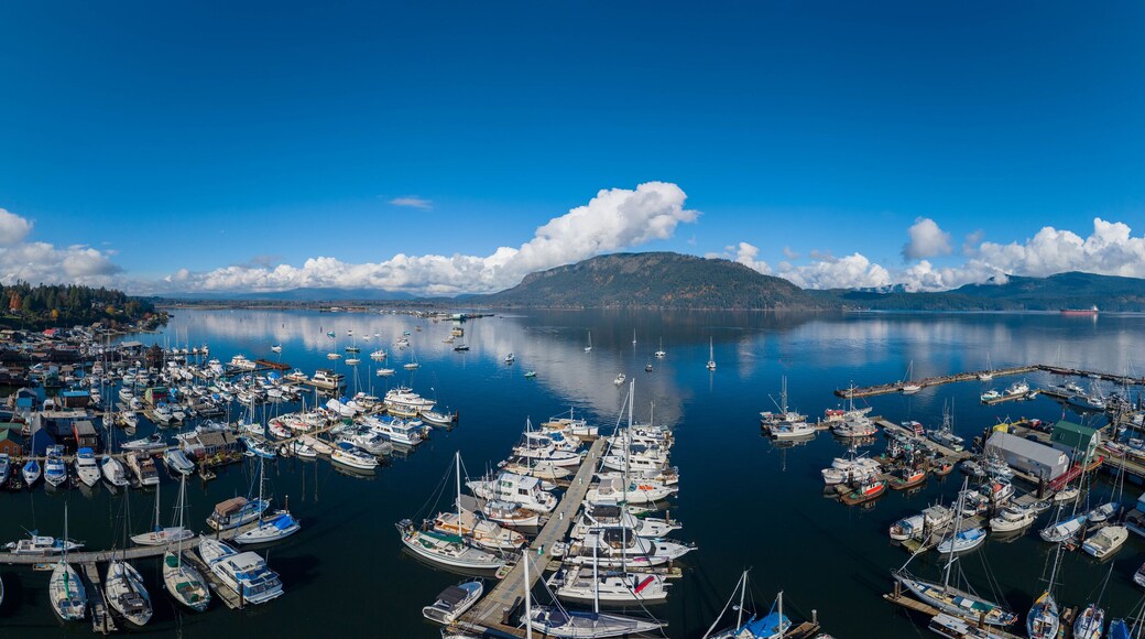 Marinas at Cowichan Bay, Vancouver Island, British Columbia, Canada