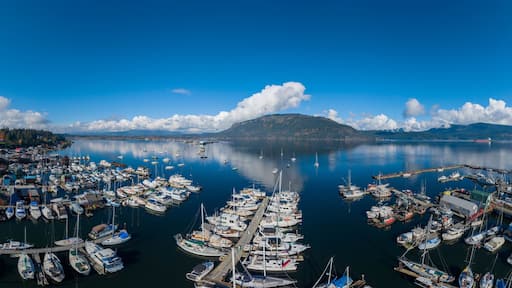 Marinas at Cowichan Bay, Vancouver Island, British Columbia, Canada