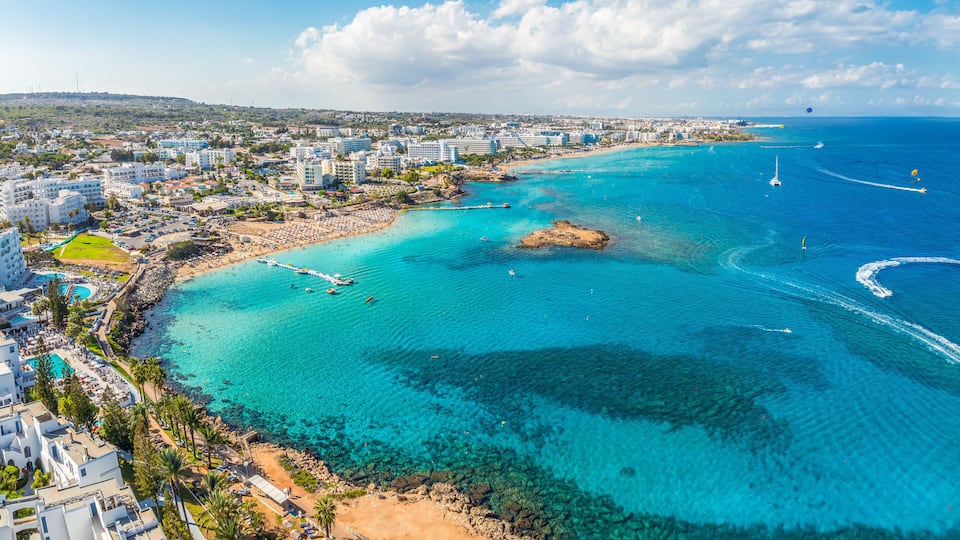 Landscape with Fig Tree Bay in Protaras, Cyprus